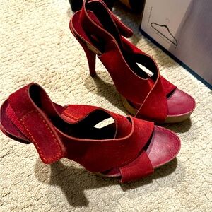 Pedro Garcia suede heels